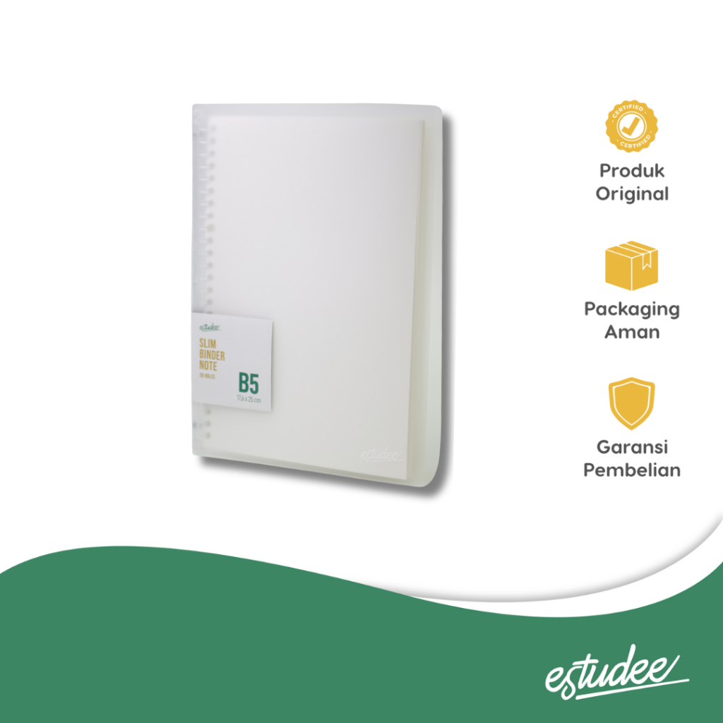SLIM BINDER NOTE 26 HOLES B5