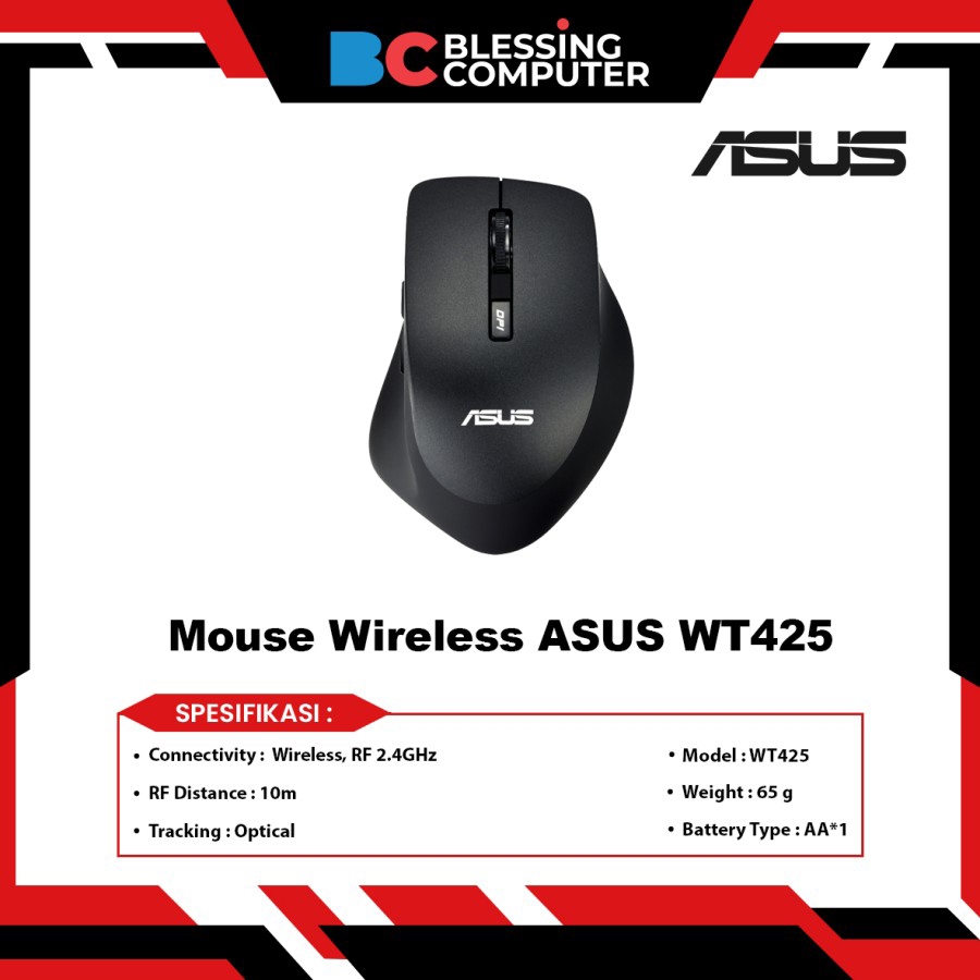 Mouse Wireless ASUS WT425