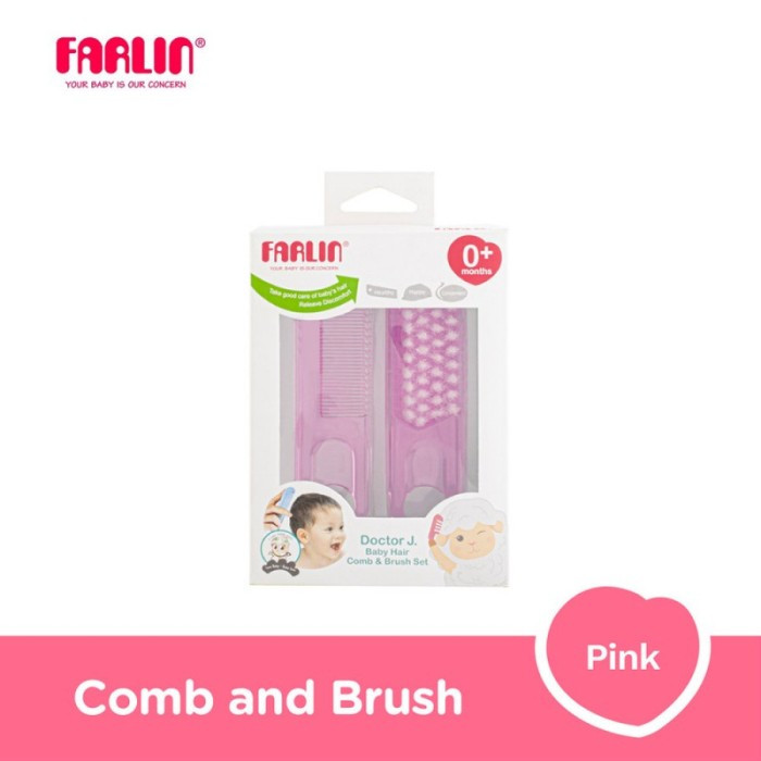 Farlin Baby Comb & Brush Set BF-150