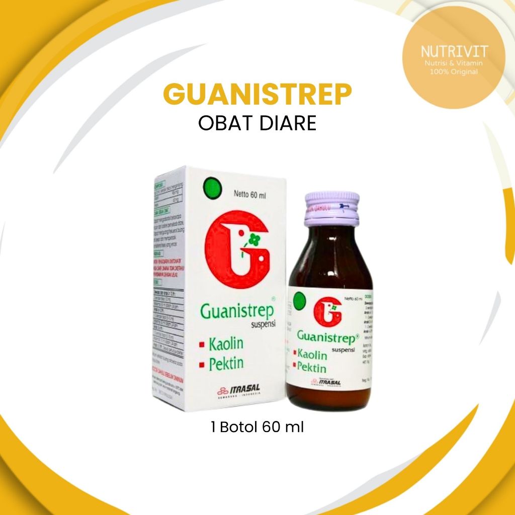 GUANISTREP SUSPENSI - BOTOL 60ML