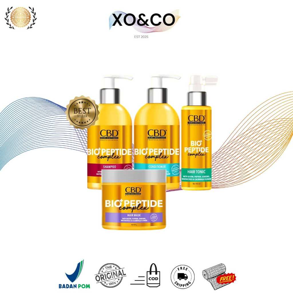 CBD BIO+PEPTIDE COMPLEX Merawat Pertumbuhan Rambut Rusak