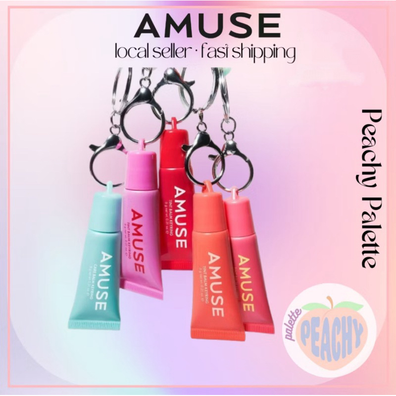 Amuse Key Ring Balm Lip Balm