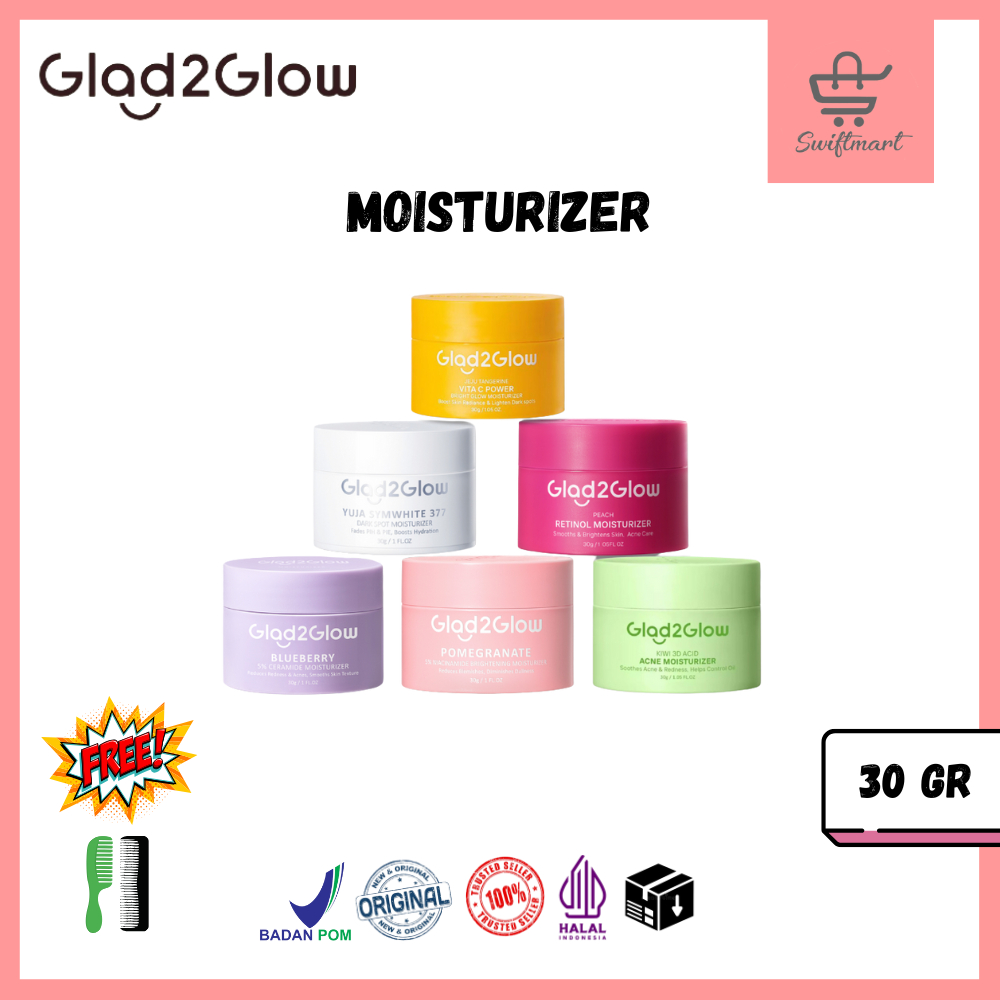 Glad2Glow Moisturizer 30 gr