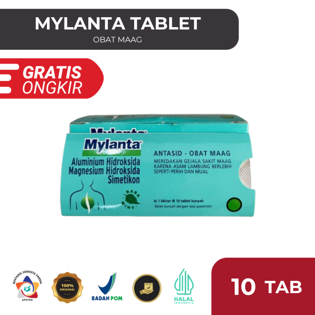 Mylanta 10 Tablet