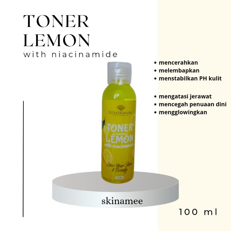 Toner Glowing Lemon by Gitaskinori BPOM