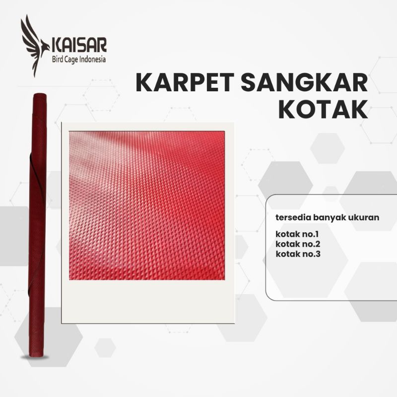 karpet sangkar kotak