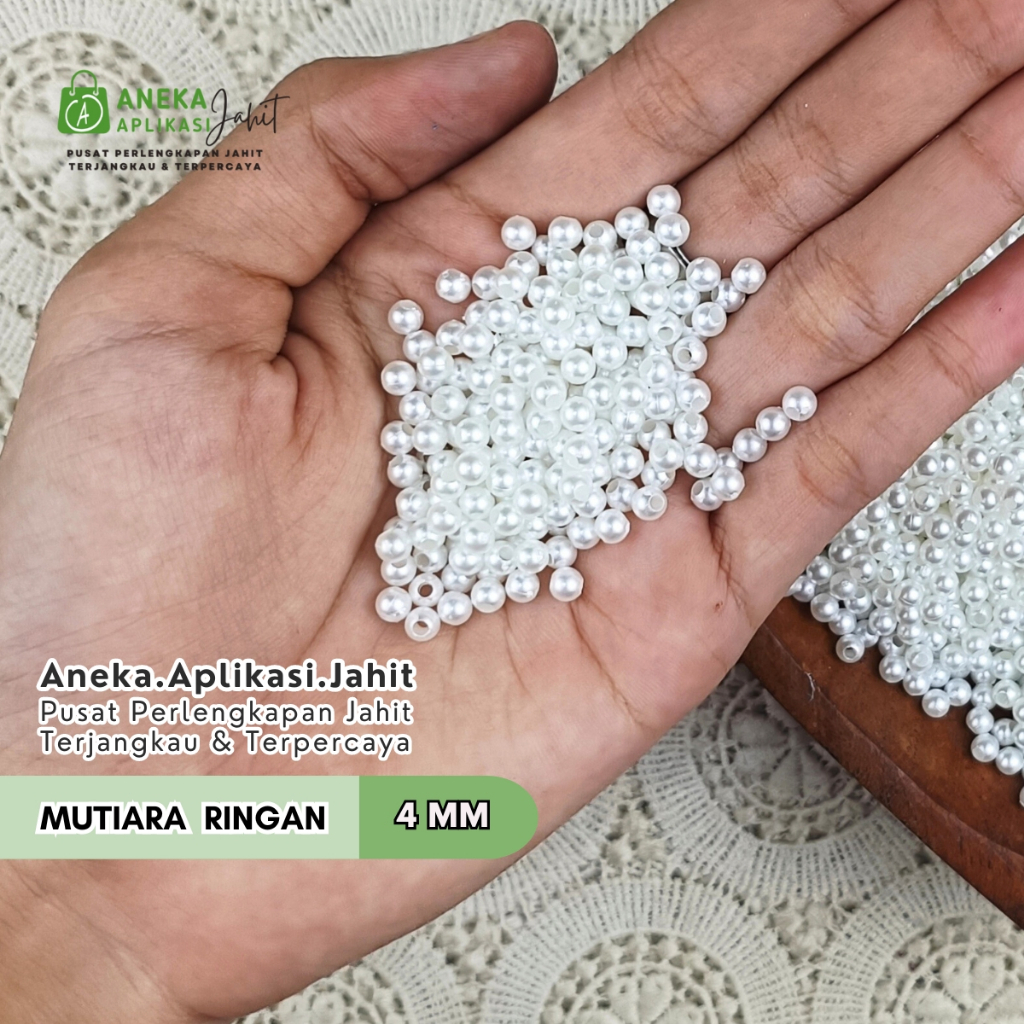 20 GRAM MUTIARA RINGAN 4 MM