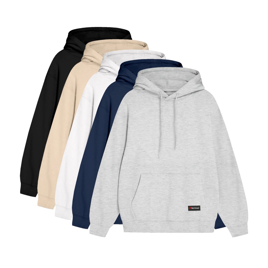 RED THREAD - Hoodie Pria Polos Matt Flecee ORIGINAL