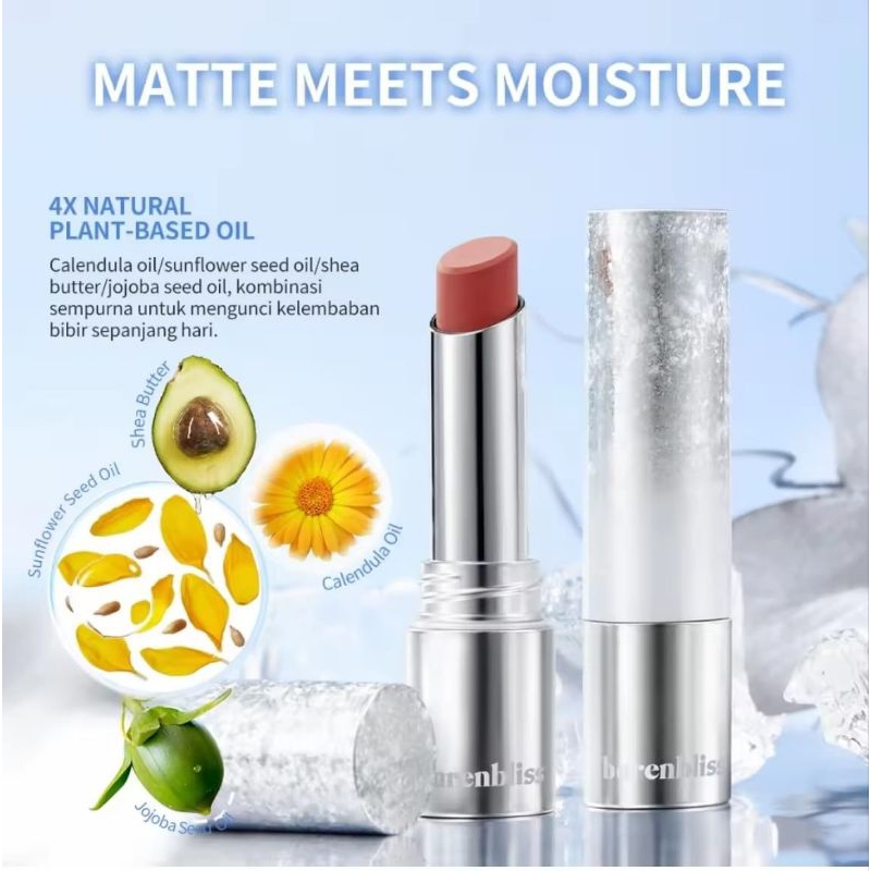 Barenbliss No Gravity Transferproof Matte Lipstick