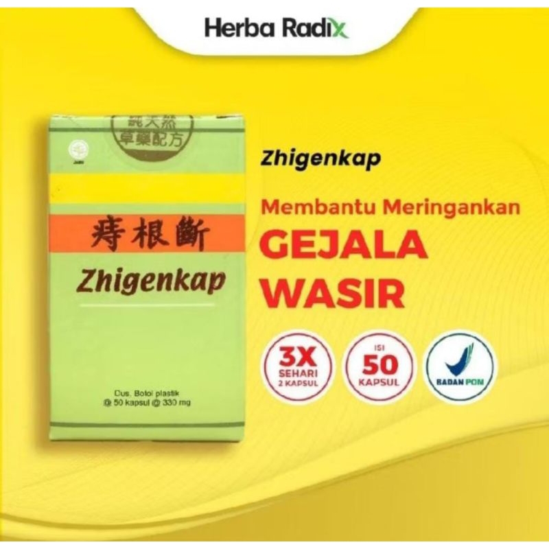 Zhigenkap herba radix