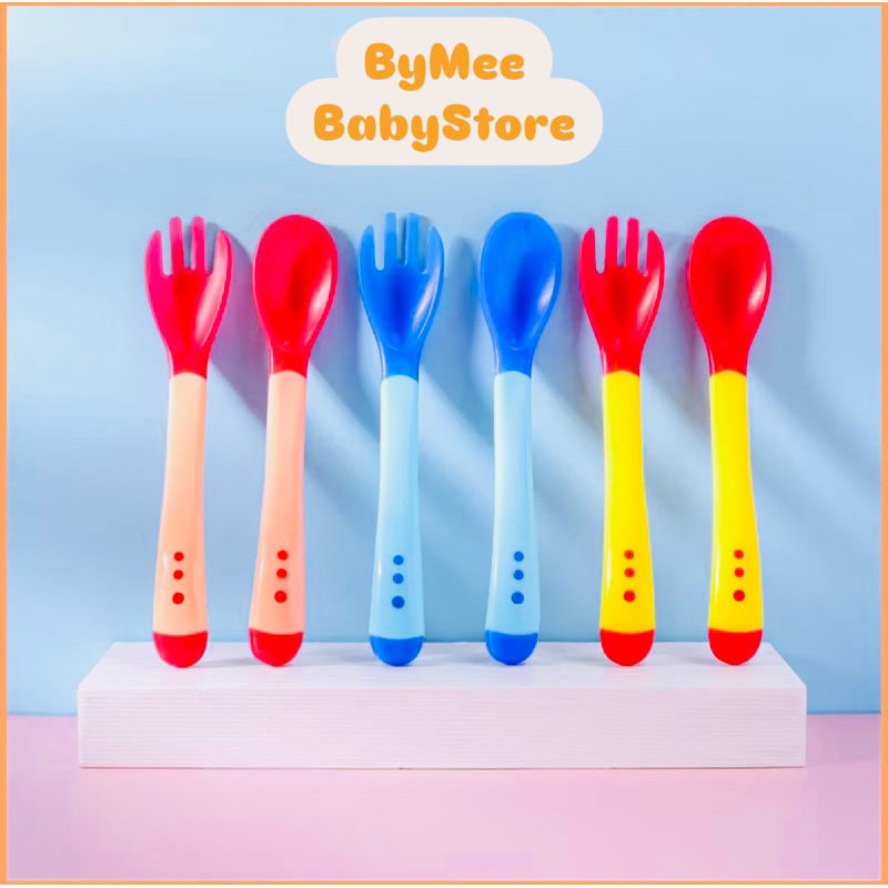 Sendok Makan Bayi Sensor Panas