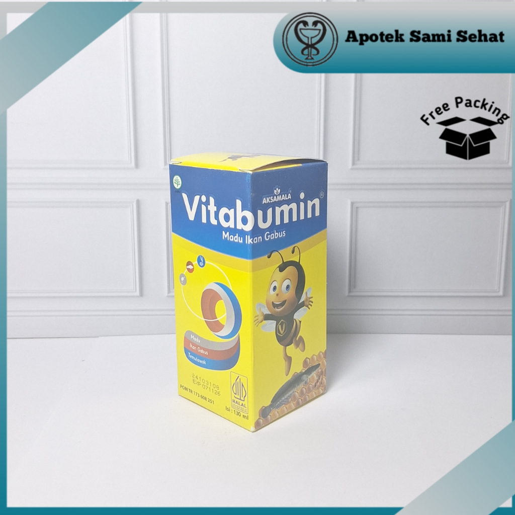 1 BOTOL VITABUMIN SYRUP ISI 130 ML