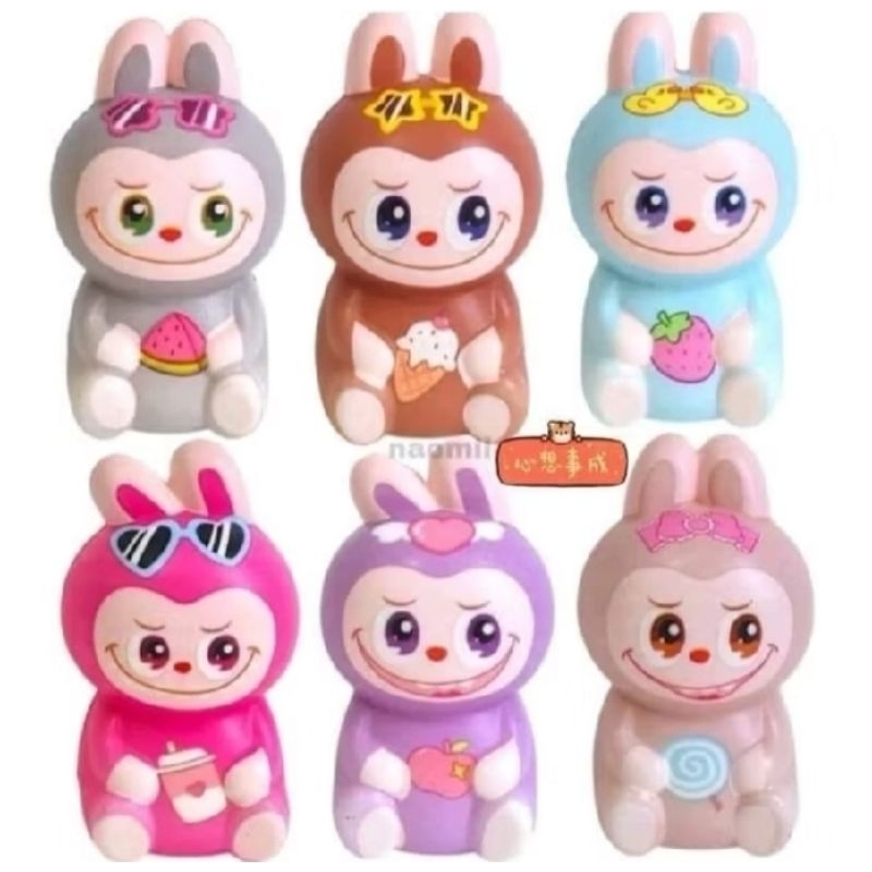 mainan anak squishy labubu