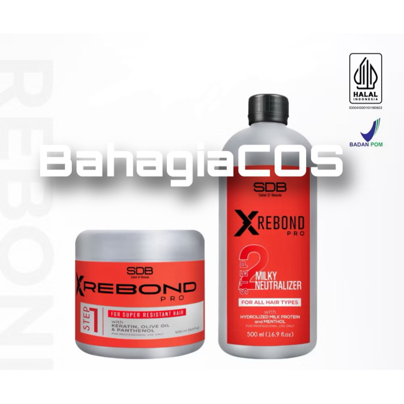 SDB Smooth X Rebond Super Resistant Step1 / Step2 500ml