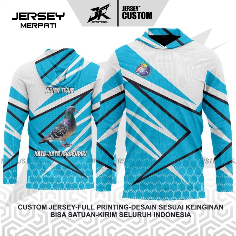 Jersey merpati full printing