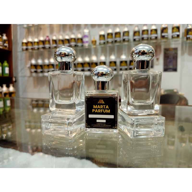 Botol Roll on 15ml Tutup Silver