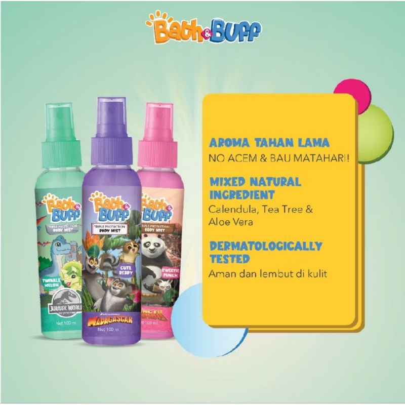 BATH & BUFF BODY MIST PARFUM 100 ML