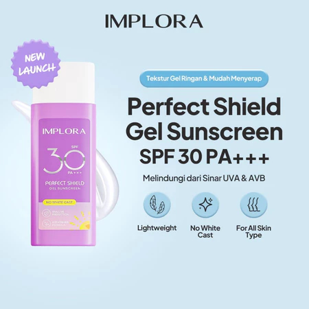Implora Perfect Shield Gel Sunscreen SPF 30 PA+++ 50ml