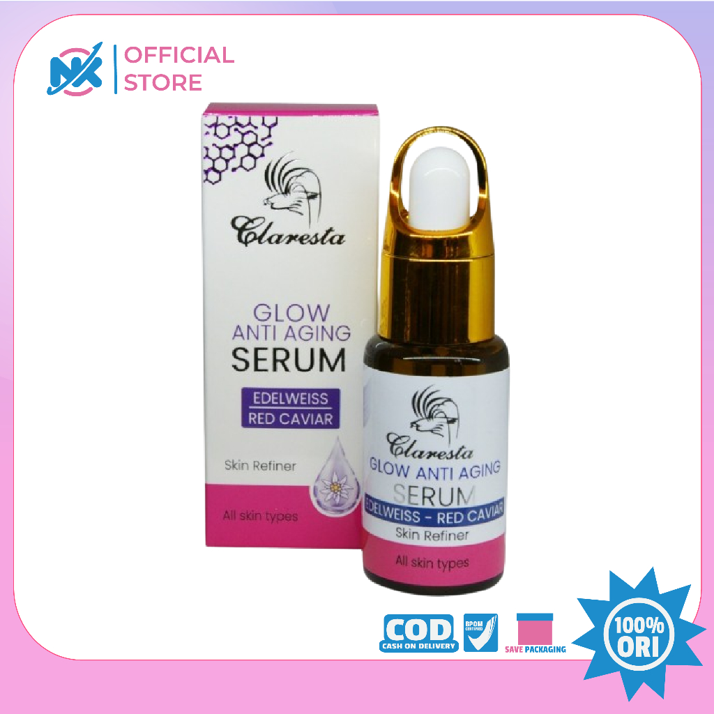 Claresta Glow Anti Aging Serum 18ml