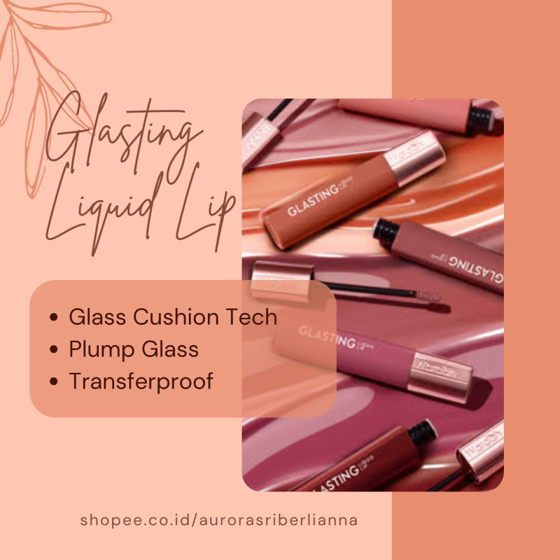 Wardah Glasting Liquid Lip