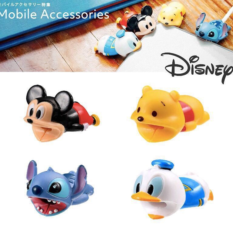 KODE N22S Cable Bite CINNAMOROLL Sanrio Cable Protector Pelindung Kabel Cas Iphone Android typeC