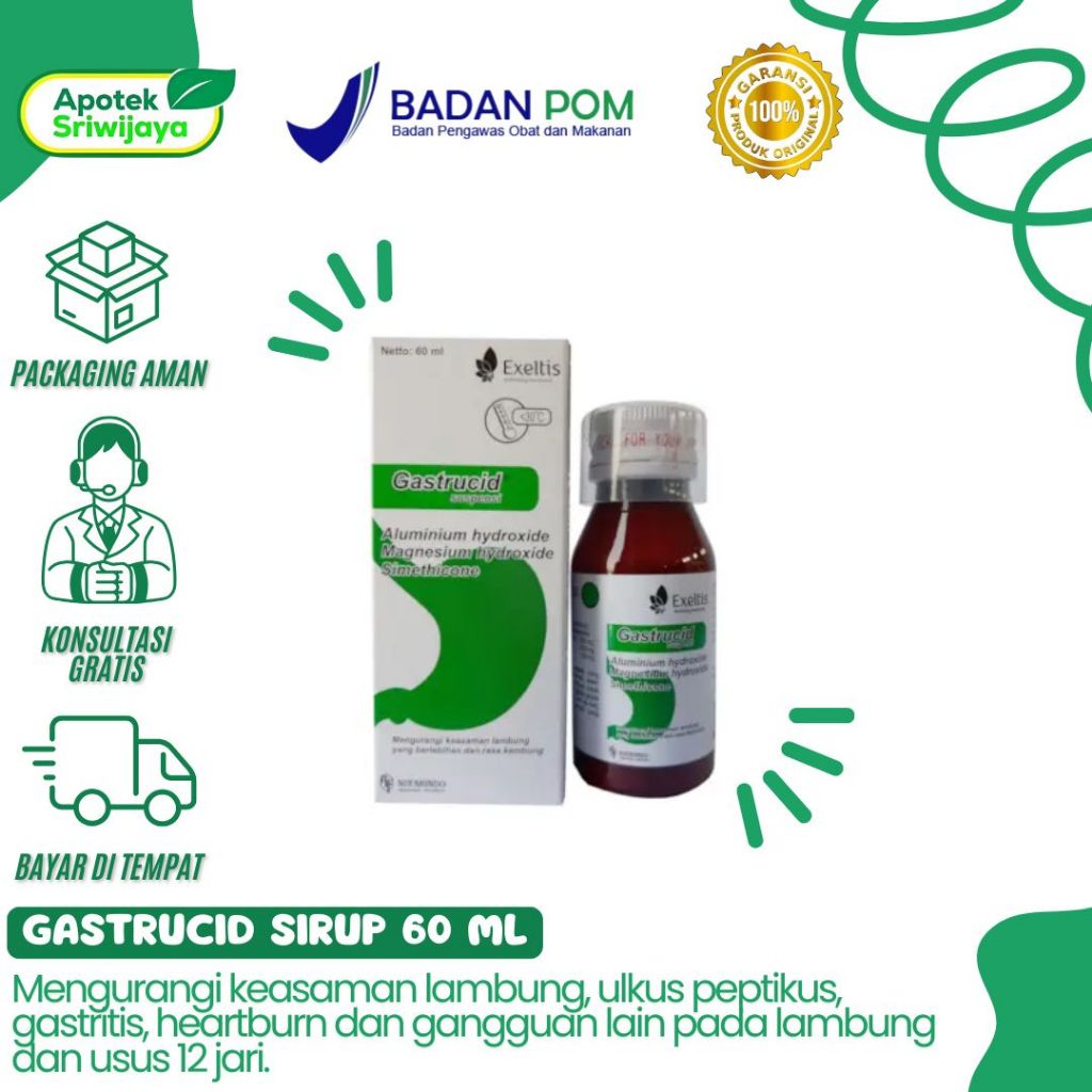GASTRUCID SIRUP 60 ML