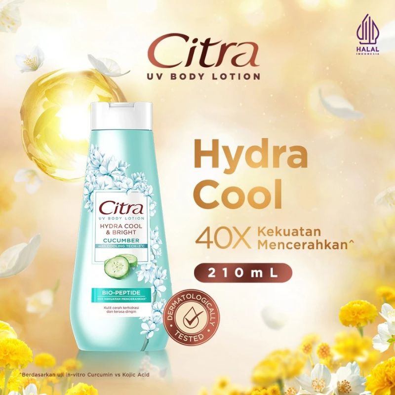 Citra Hydra Cool&Bright Cucumber 210ml