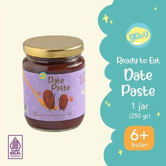Grouu Date Paste - Pasta Kurma Baby / Dates Paste