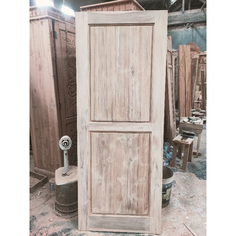 PINTU JATI MINIMALIS