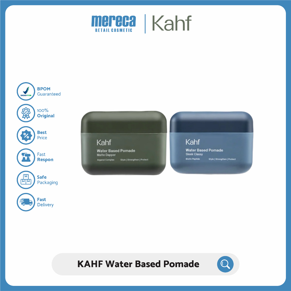 KAHF Water Based Pomade 70gr