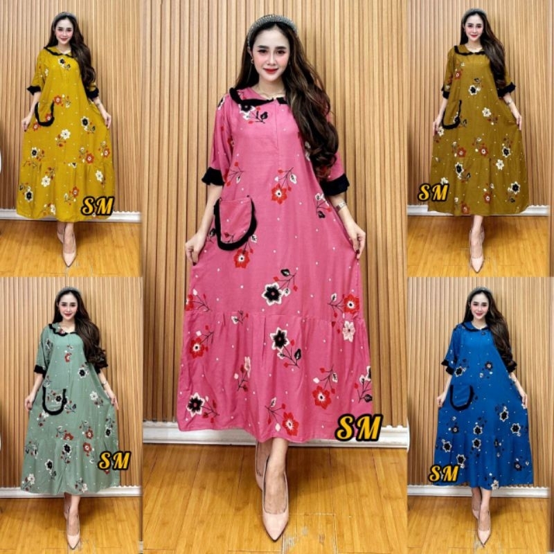 DASTER RAYON REMPEL SAKU JASMIN BISA COD