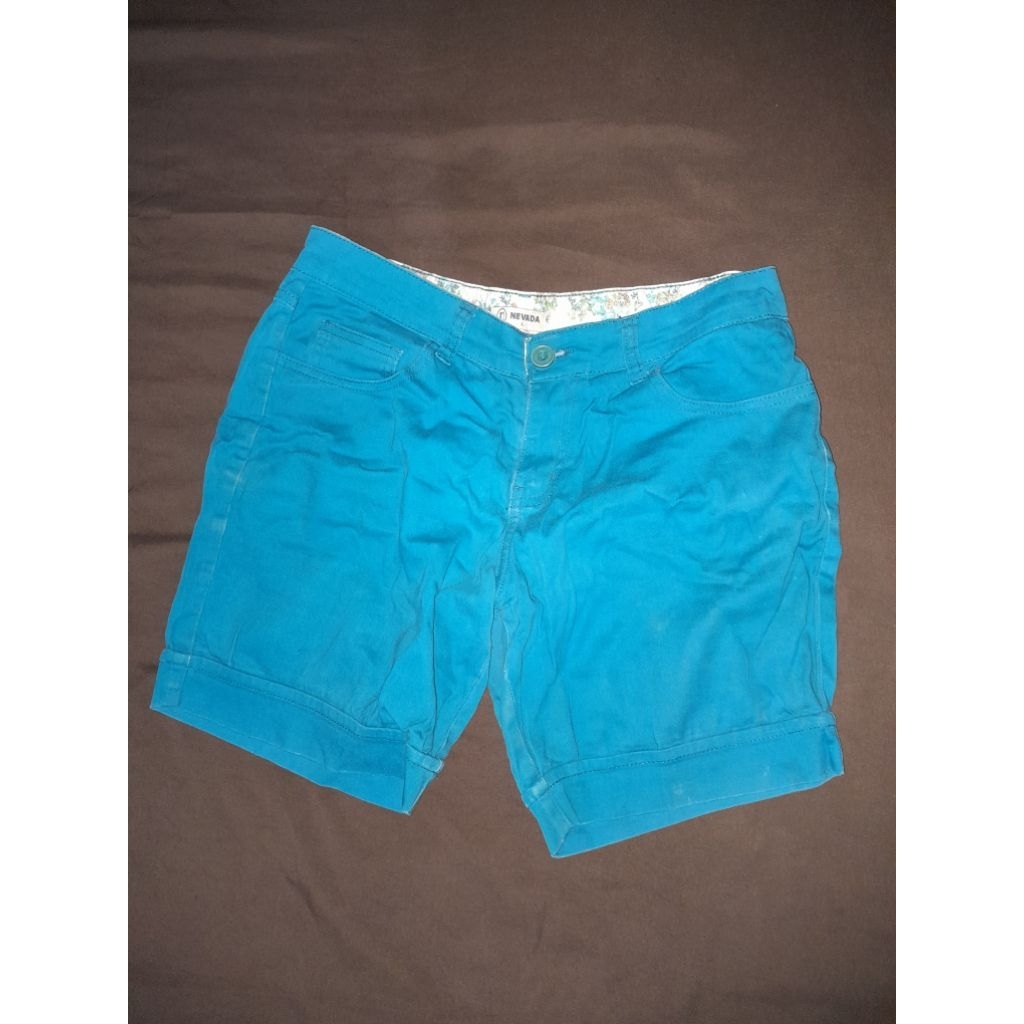 Celana Pendek Denim Biru