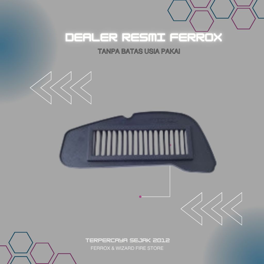 Ferrox Filter Udara Yamaha Fazzio