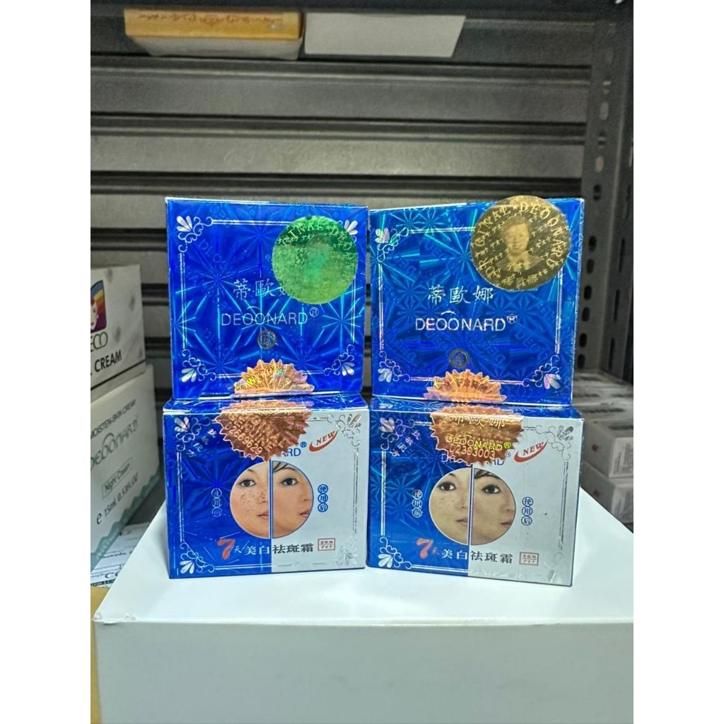 Cream Deonard Biru Asli