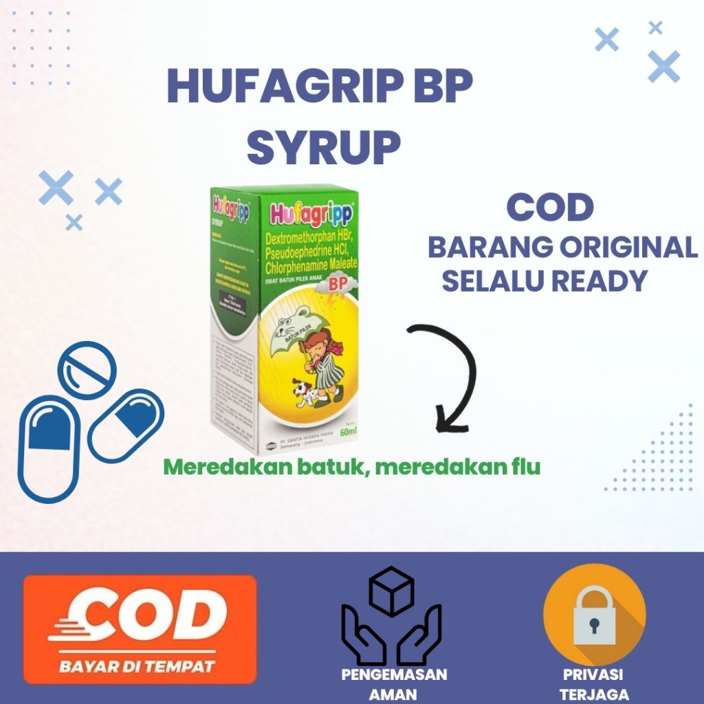 Hufagrip Syrup BP 60ml
