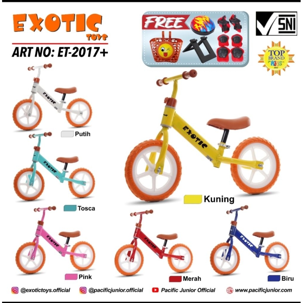 Push Bike EXOTIC ET 2017+