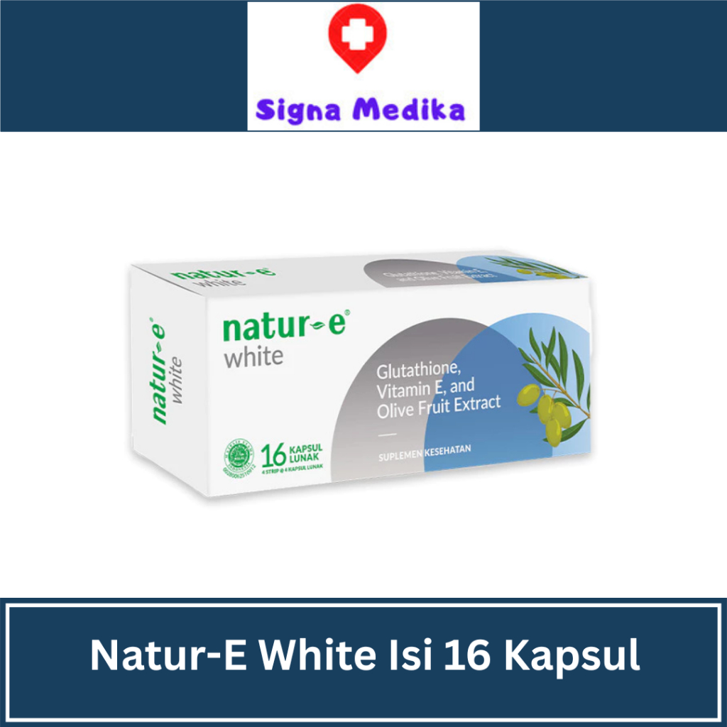 Natur-E White Isi 16 Kapsul - Suplemen Vitamin E