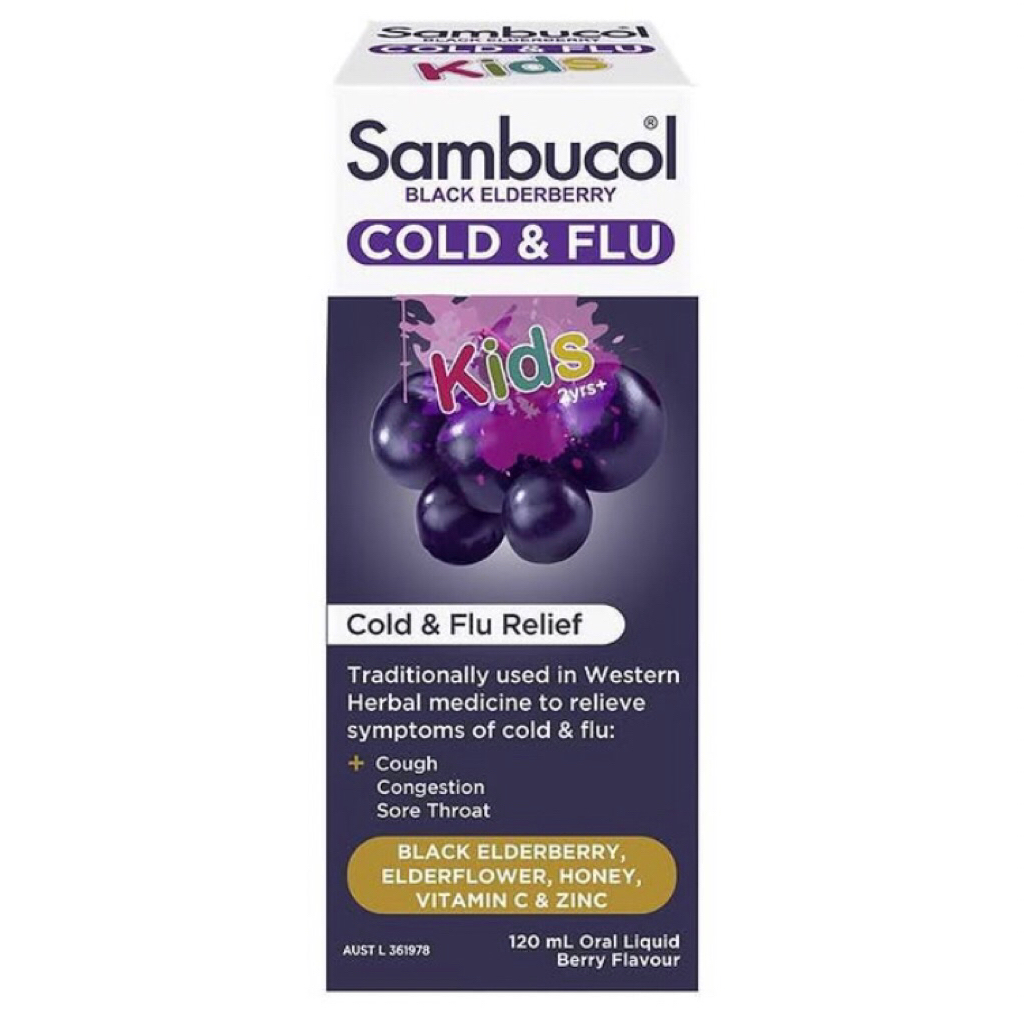Sambucol Black Elderberry Cold and Flu