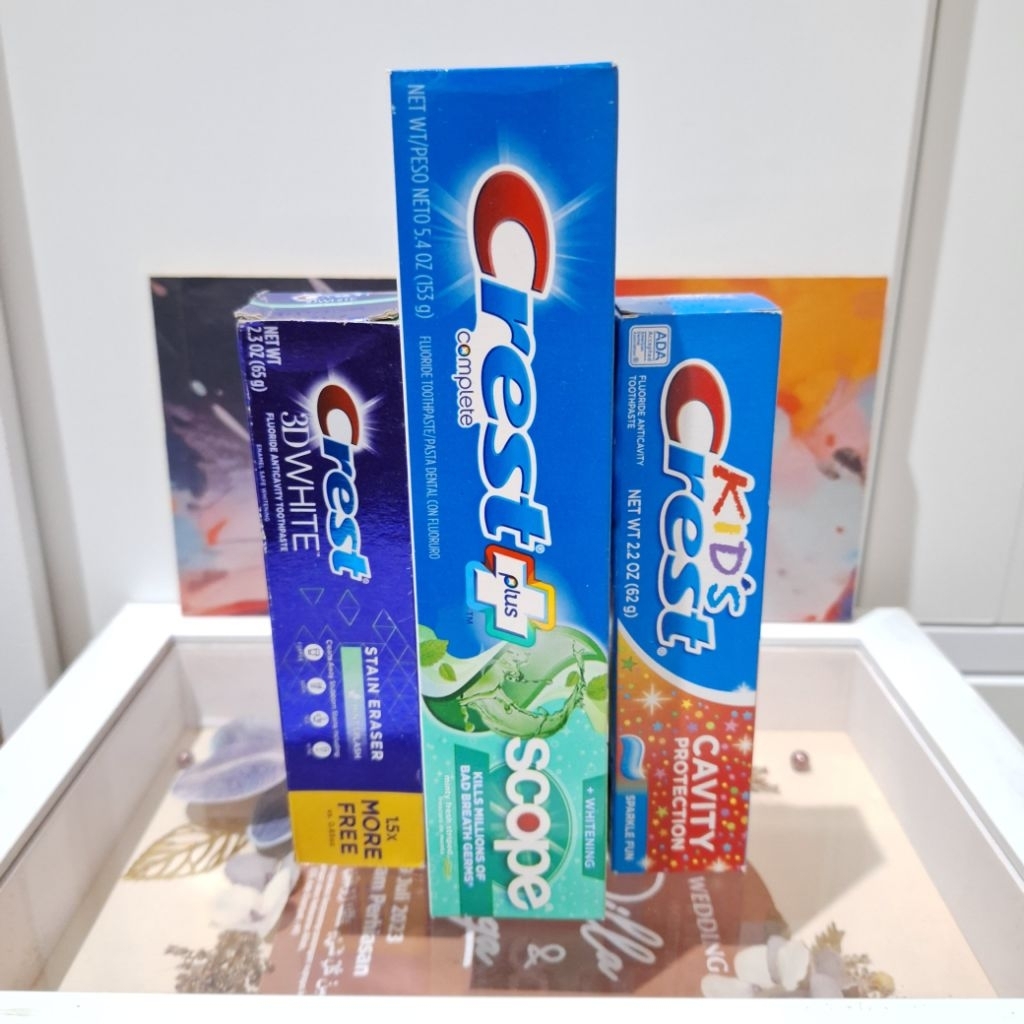 Crest Toothpaste Odol Pasta Gigi