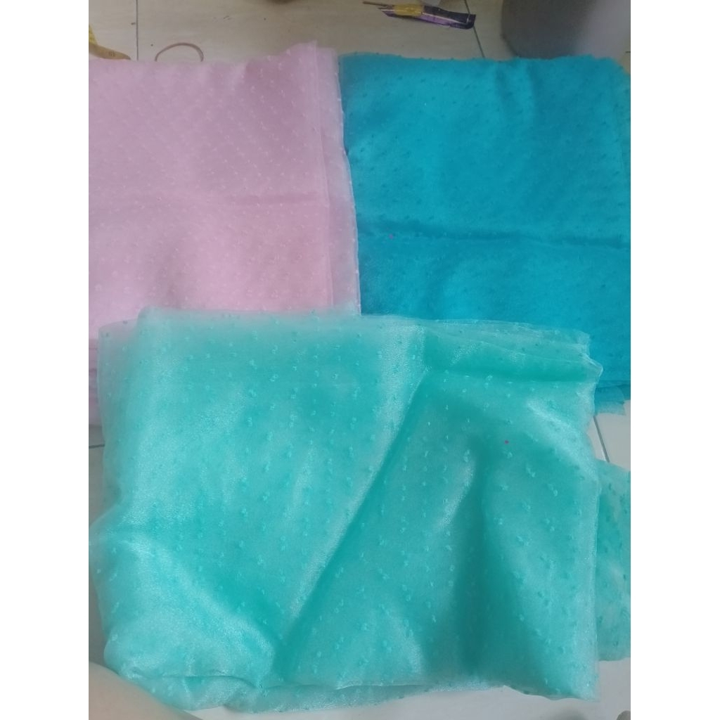 MURAH Tile dot/organza dot