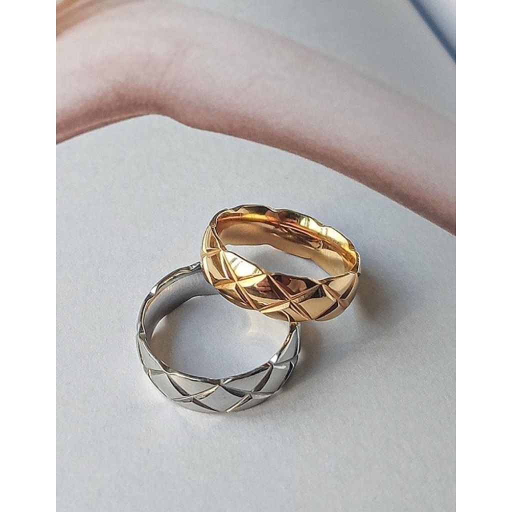 Cincin titanium 2 warna