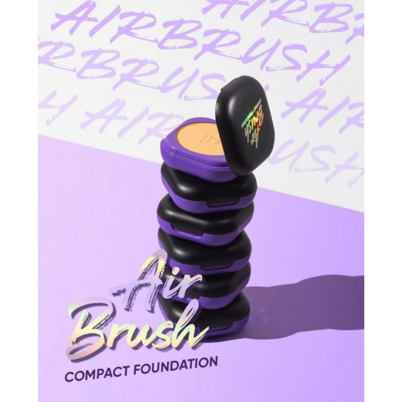 ✨LT PRO✨ bedak padat AIR BRUSH COMPACT FOUNDATION