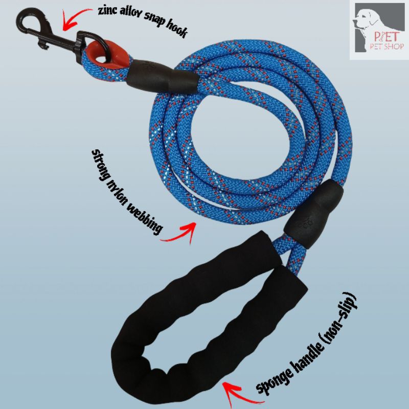 Dog Leash Rope with Sponge Handle