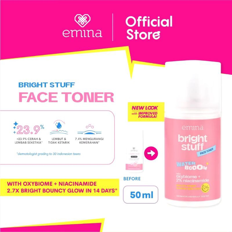 Emina Bright Stuff Face Toner 50ml