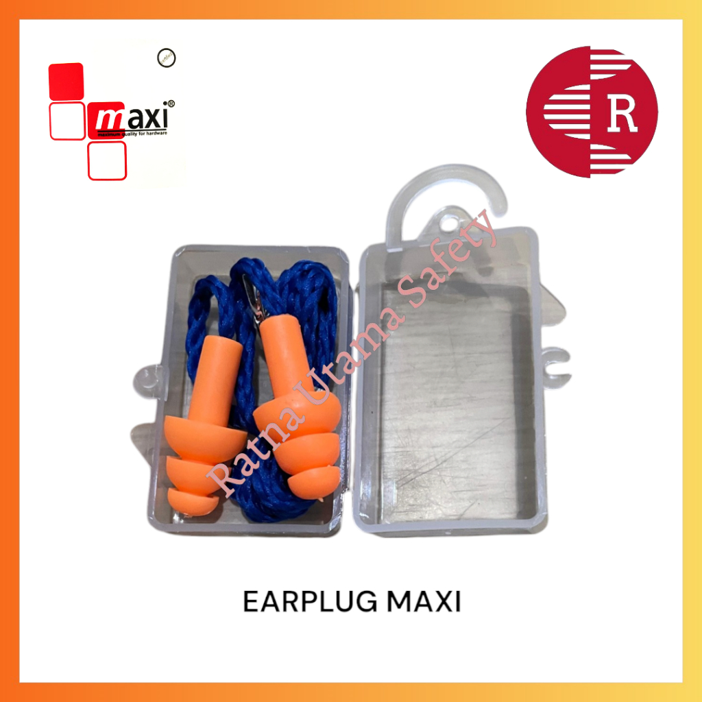 Penutup Telinga Ear Plug Maxi Earplug