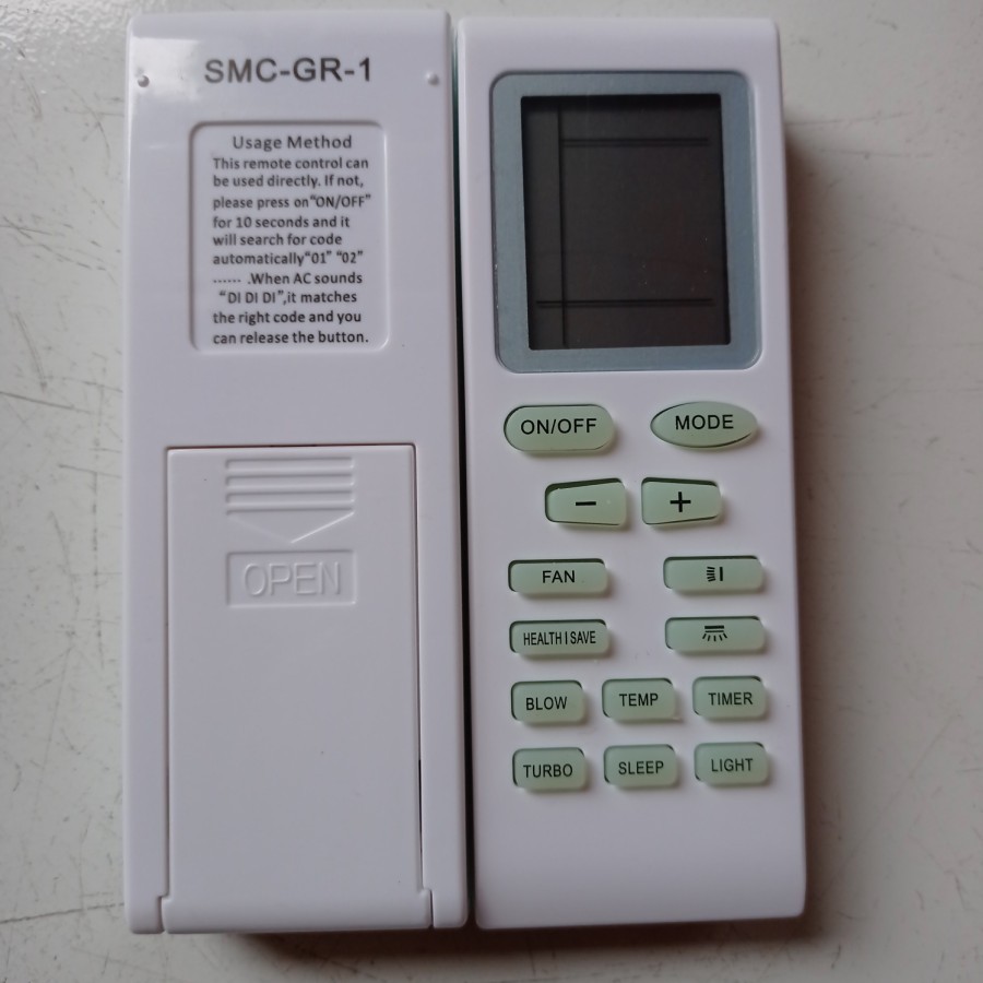 Remot AC Sharp Gree Remote AC Gree/Sanyo/Sharp