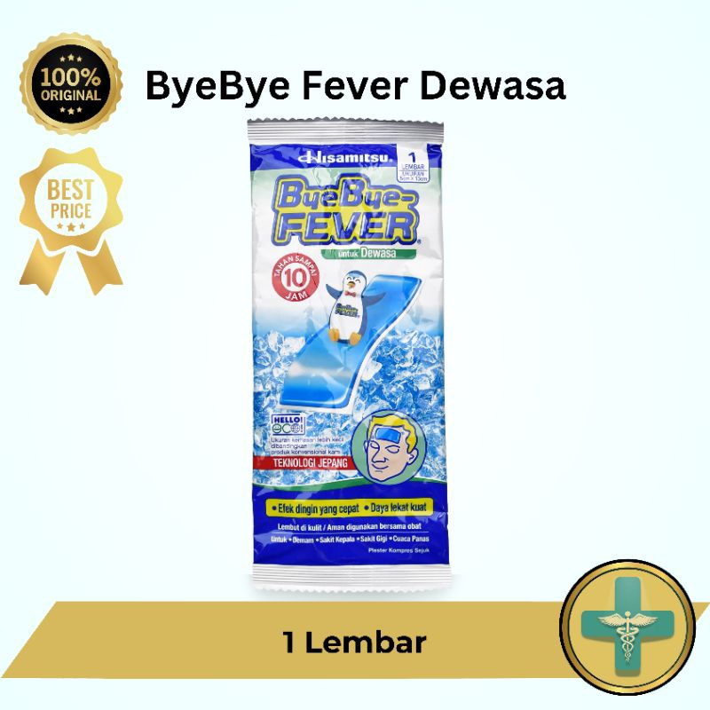 Bye Bye Fever Dewasa 1 Lembar