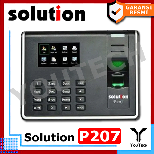 Sage - Solution P207 - Mesin Absensi Solution P207 - Fingerprint Solution P 207