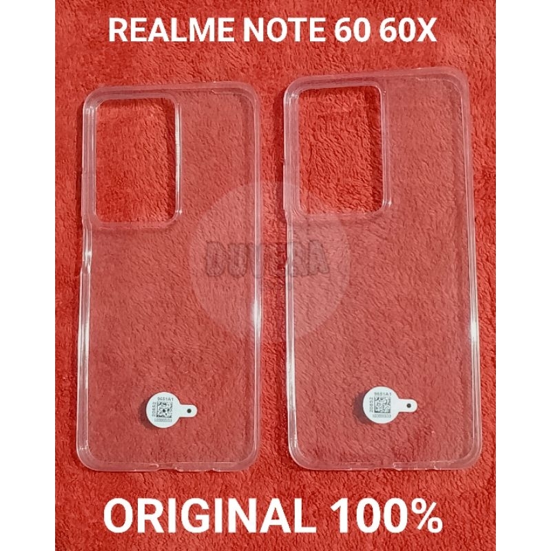softcase silicone realme note 60 60X original