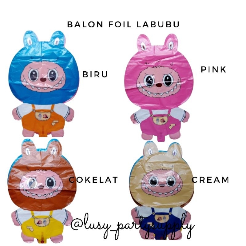 balon karakter labubu medium